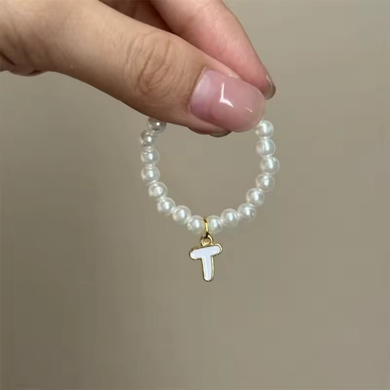 BubuWear Custom Letter Pearl Necklaceā¢
