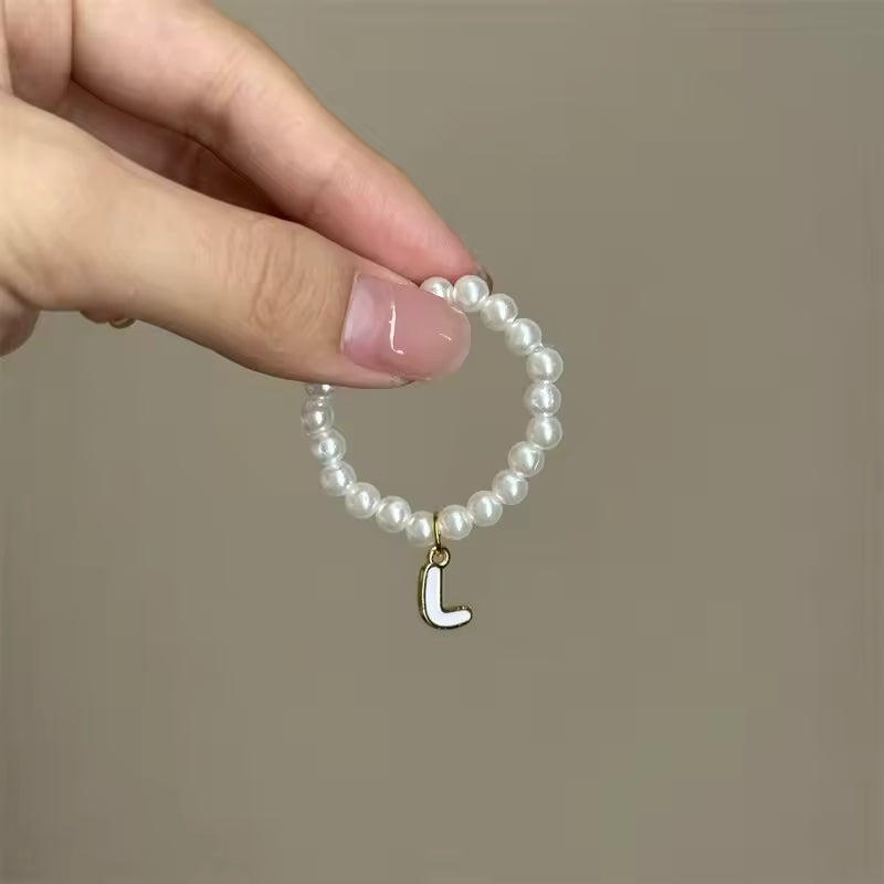 BubuWear Custom Letter Pearl Necklaceā¢