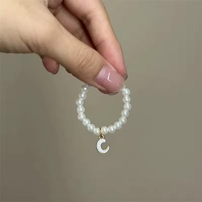 BubuWear Custom Letter Pearl Necklaceā¢
