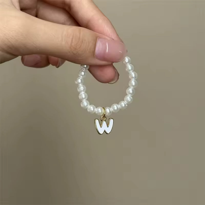BubuWear Custom Letter Pearl Necklaceā¢
