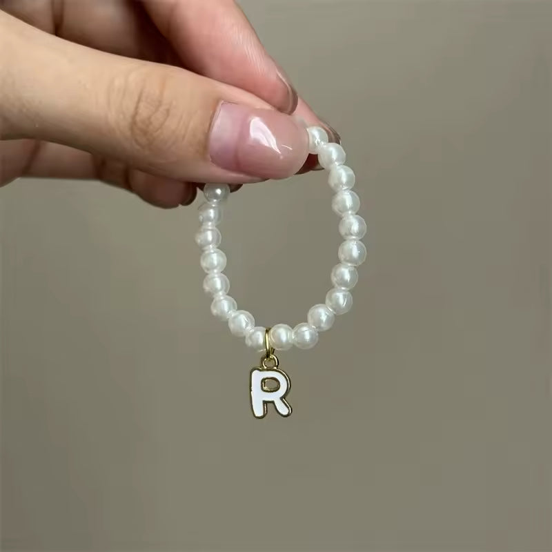 BubuWear Custom Letter Pearl Necklaceā¢