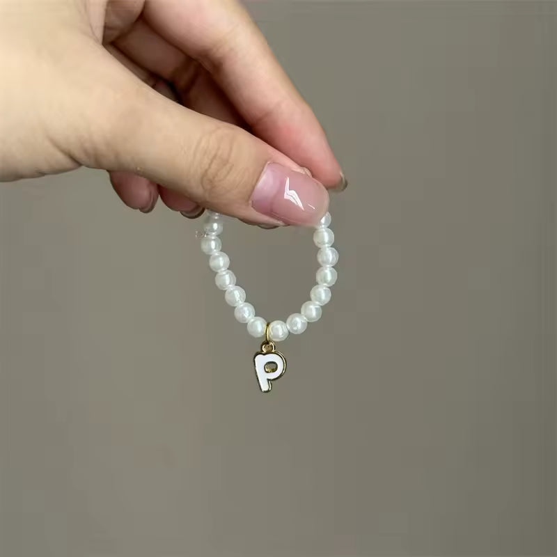 BubuWear Custom Letter Pearl Necklaceā¢