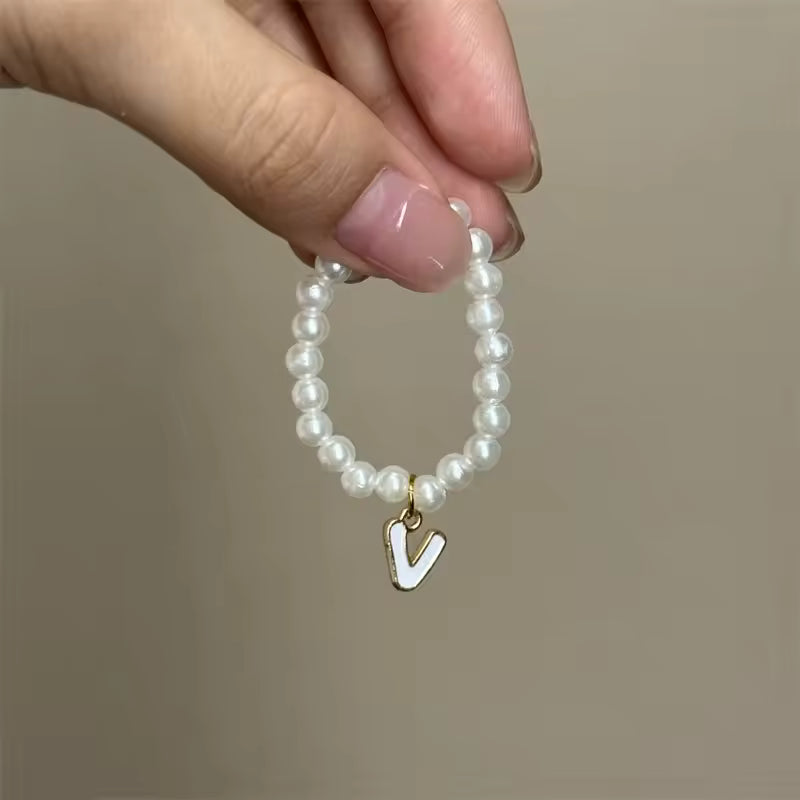 BubuWear Custom Letter Pearl Necklaceā¢