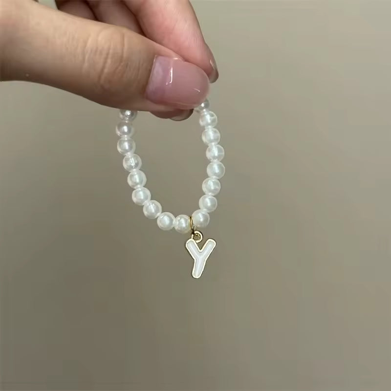BubuWear Custom Letter Pearl Necklaceā¢