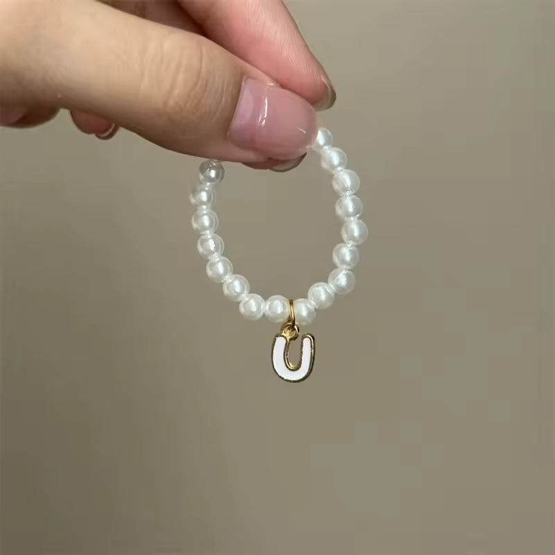 BubuWear Custom Letter Pearl Necklaceā¢