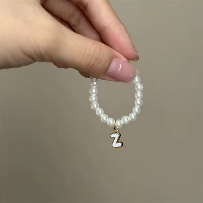 BubuWear Custom Letter Pearl Necklaceā¢