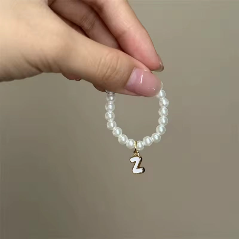 BubuWear Custom Letter Pearl Necklaceā¢