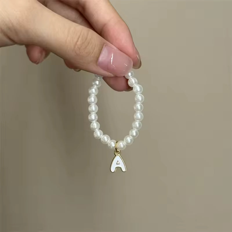 BubuWear Custom Letter Pearl Necklaceā¢