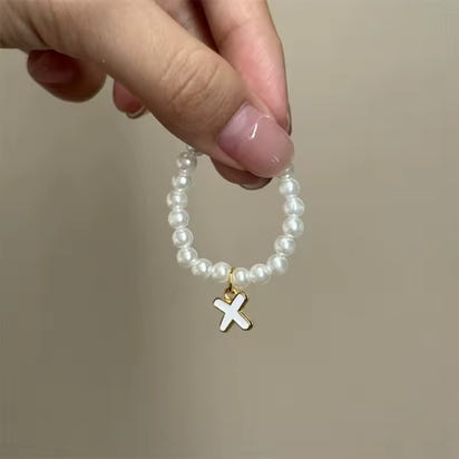 BubuWear Custom Letter Pearl Necklaceā¢