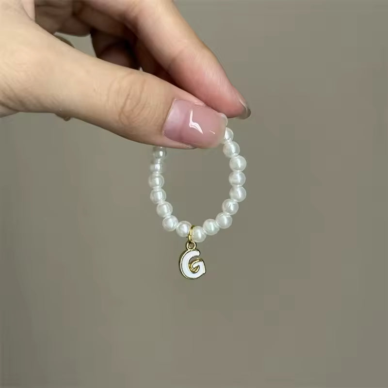 BubuWear Custom Letter Pearl Necklaceā¢