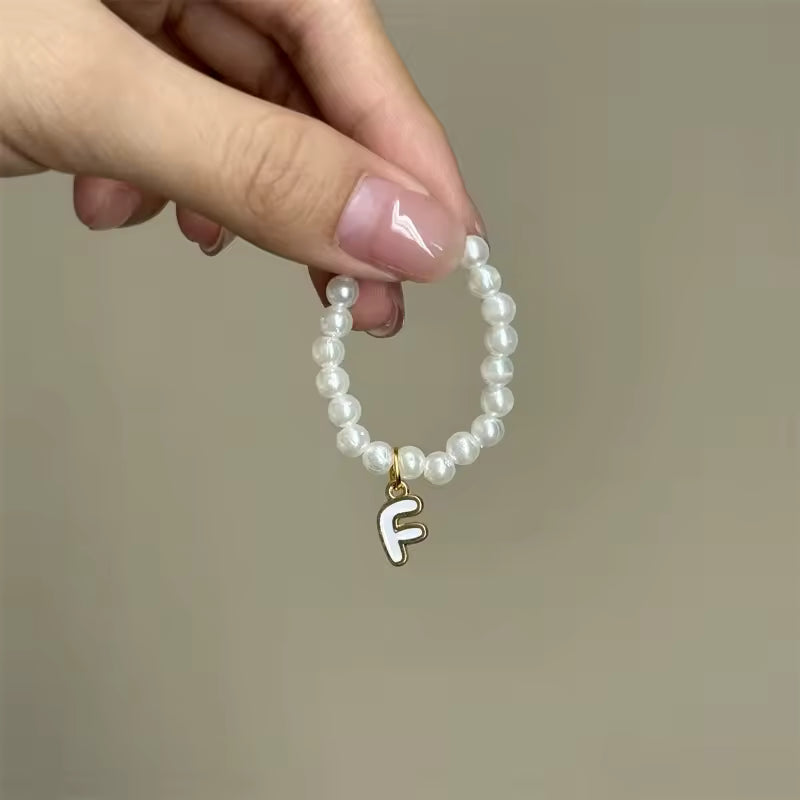 BubuWear Custom Letter Pearl Necklaceā¢