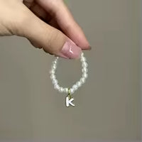 BubuWear Custom Letter Pearl Necklace™